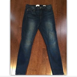 FRAME Le Skinny De Jeanne Crop